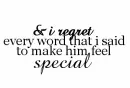 i regret