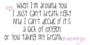 when im around you
