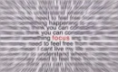 focus