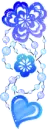blue flowers