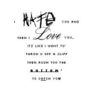hate love