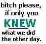 if you only knew