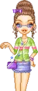 Sunglass Fashion Girl