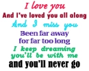 i love you
