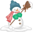 cute snowman