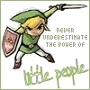 never underestimate the power of