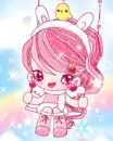 cute kawaii pinky winter