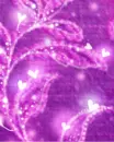 cute kawaii shiny hearts