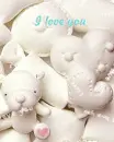 i love you teddy & heart