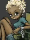 cute black girl