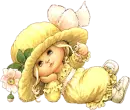 cute little girl relax