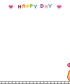 cute kawaii happy day worm