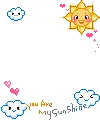 cute kawaii you are my sunshine