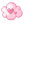 cute kawaii pink love cloud