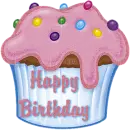 HAPPY BIRTHDAY CUPCAKE