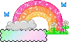 cute kawaii rainbow