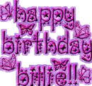 Happy Birthday Billie!!