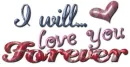 I will love you