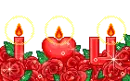 cute kawaii romantic candles