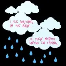 walking in the rain