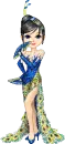 Peacock Dress