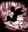 Red black angel