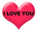 pumping heart i love you
