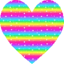 glitter heart