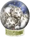 SNOW GLOBE_WHITE_TIGER