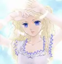 Blonde Anime Girl