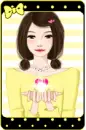 girl with heart