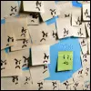 sticky note