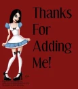 THANKS FOR THE ADD