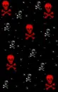 glitter skulls