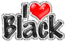 i love black 