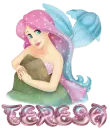 Teresa - Pink Mermaid Sparkle