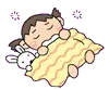 sleeping girl