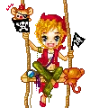 Picture girl swinging