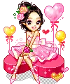 Heart box girl