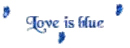 Love is blue