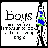 lava lamps