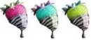 3 Coloful Strawberries