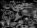 Black and White Myspace Background