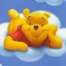 pooh on cloud