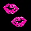glitter lips 