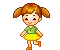Skipping girl