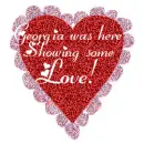 Georgia was here showing love