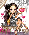 Spining hearts girl