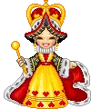 Queen of hearts girl