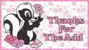 Thanks For The Add